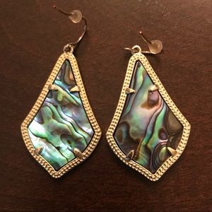 ALEX DANGLE EARRINGS IN ABALONE